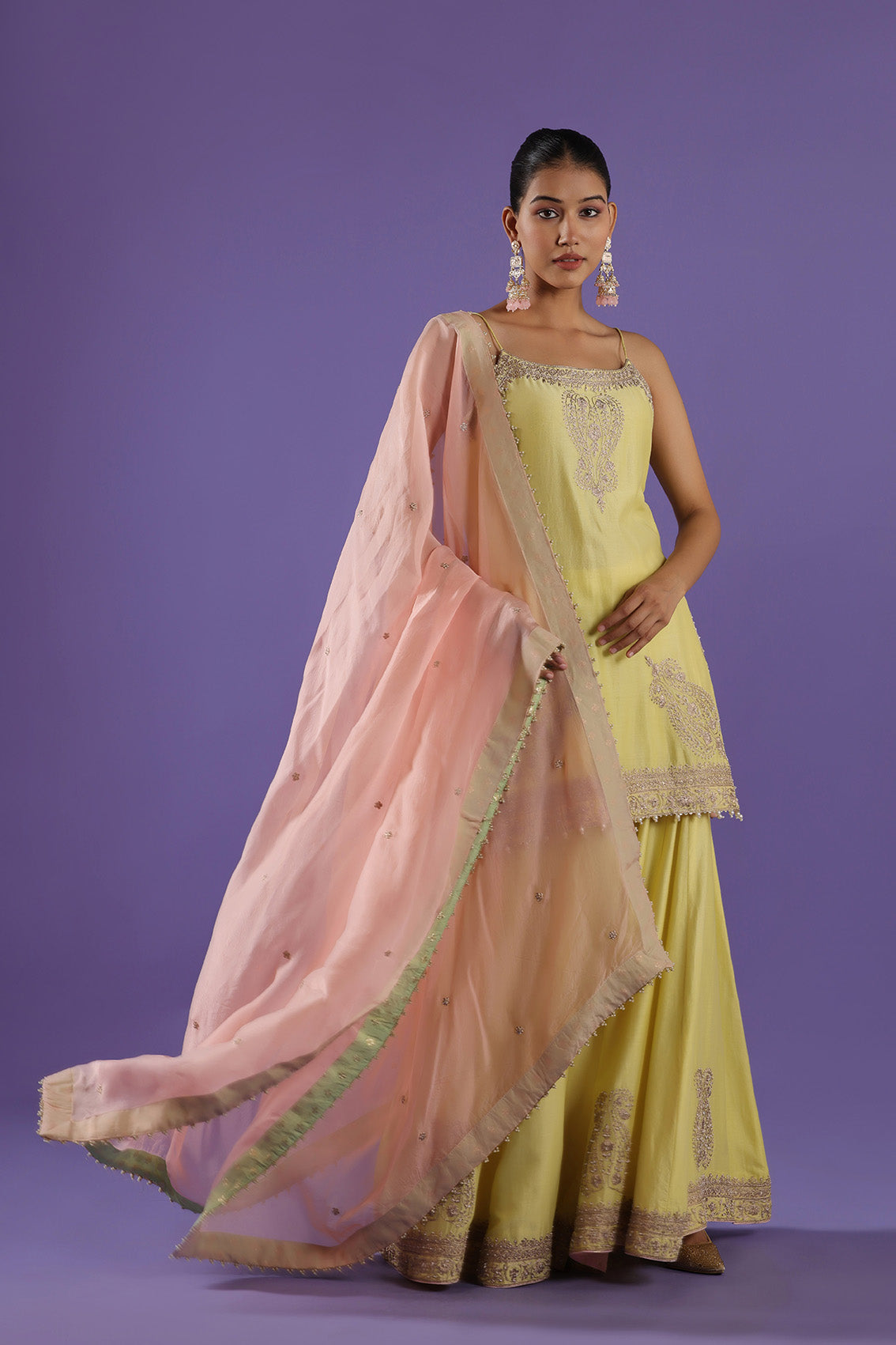 Arohini Sharara set