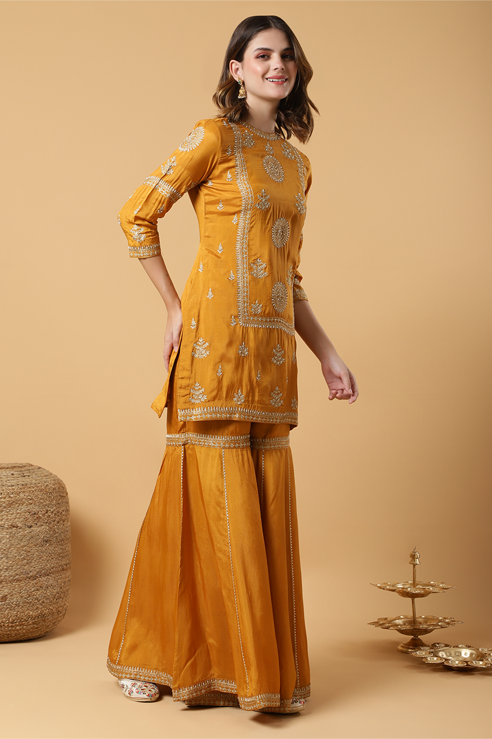 Chandrika Gharara Set