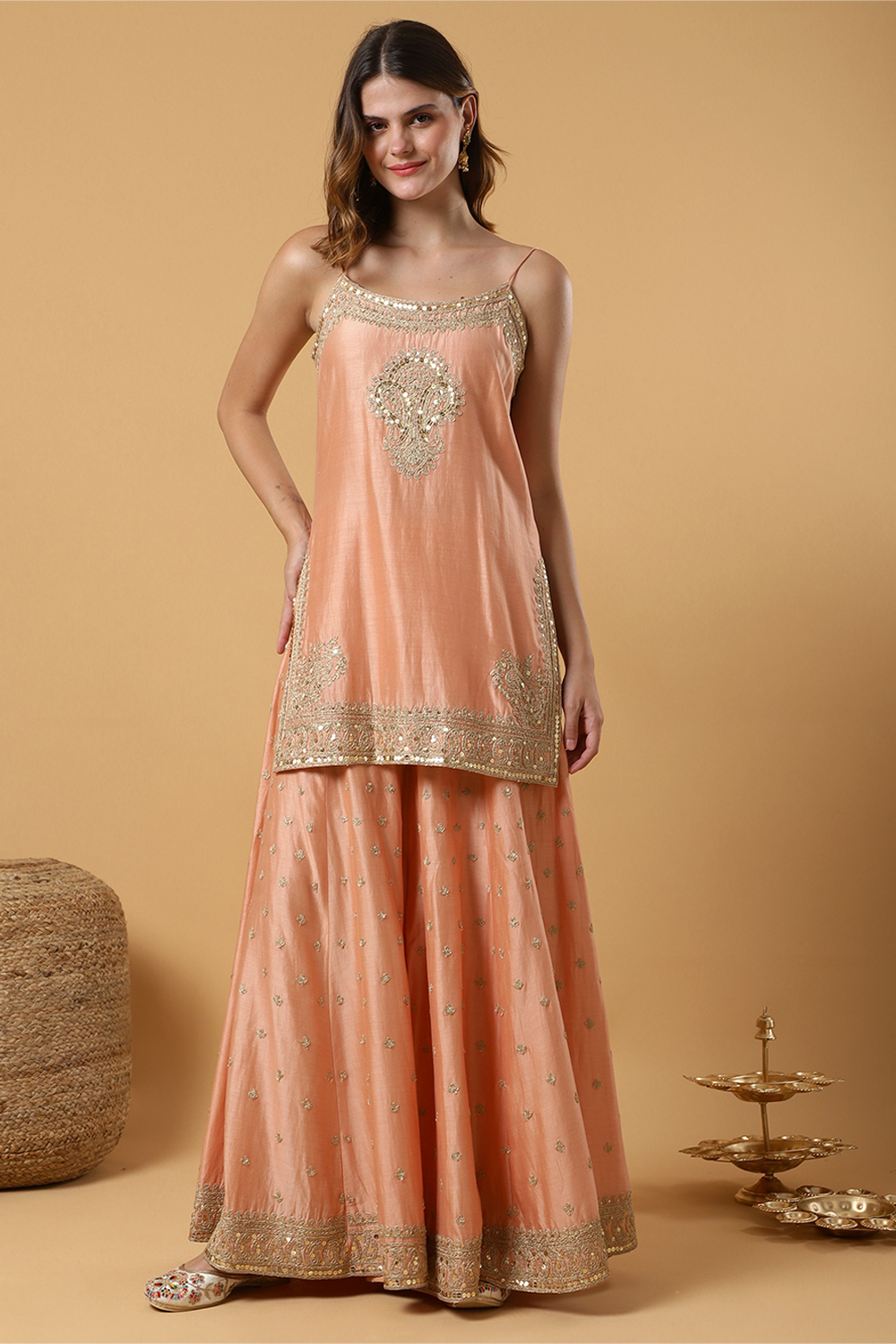 Parizaad sharara set