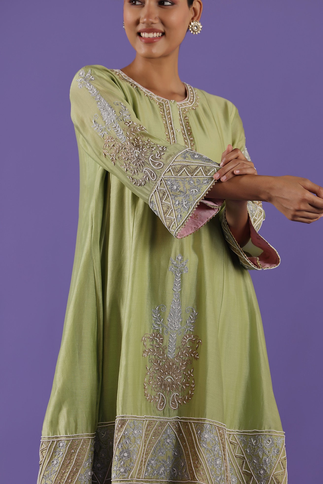 Vaidehi Short Anarkali set