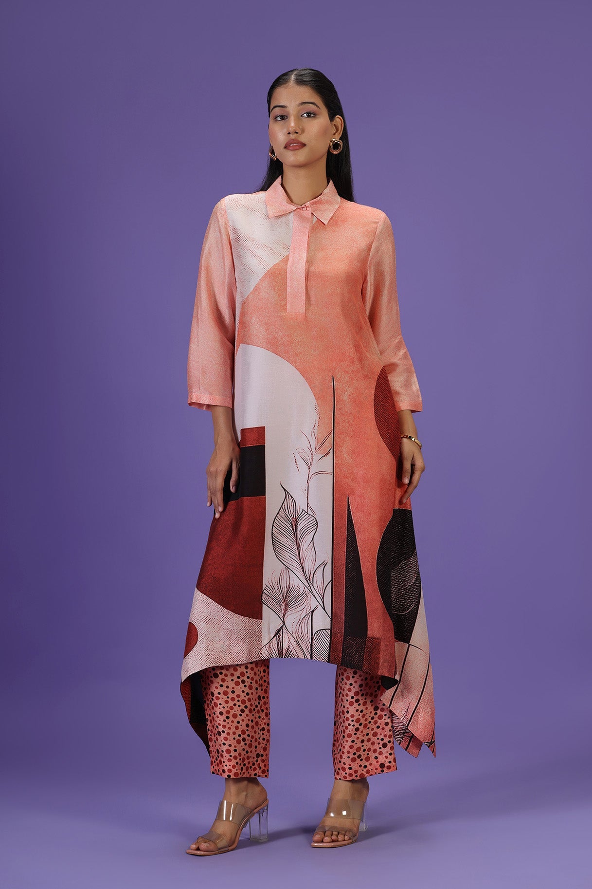 Sunset Serenade Long Kurta Set