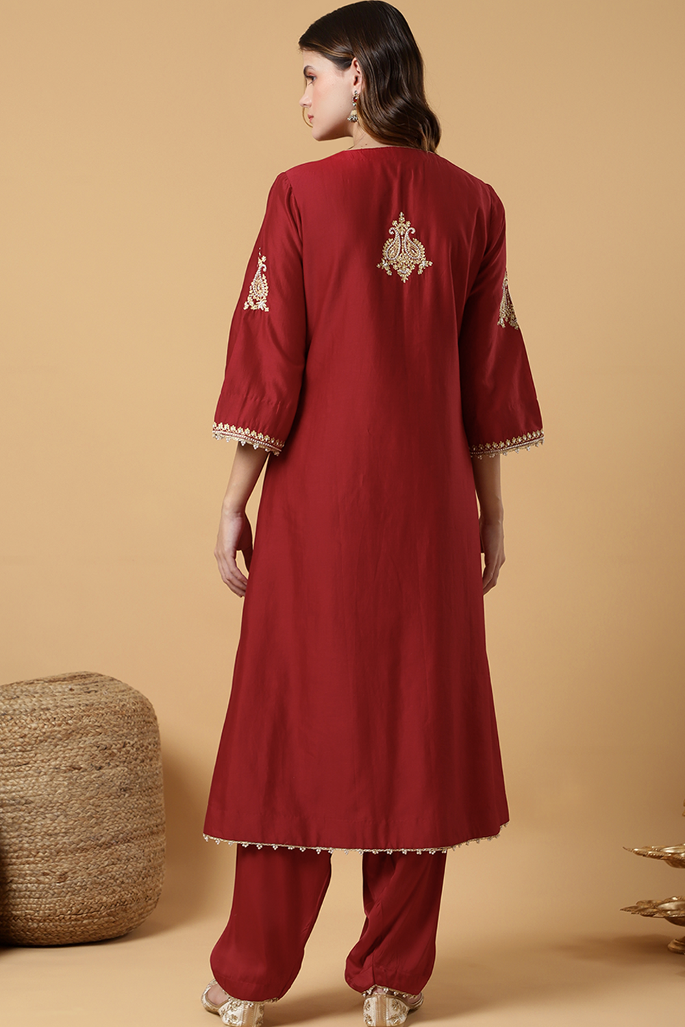 Ranjhna long kurta & salwar set