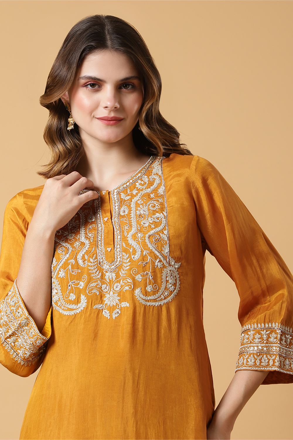 Kesar Gul Sharara set