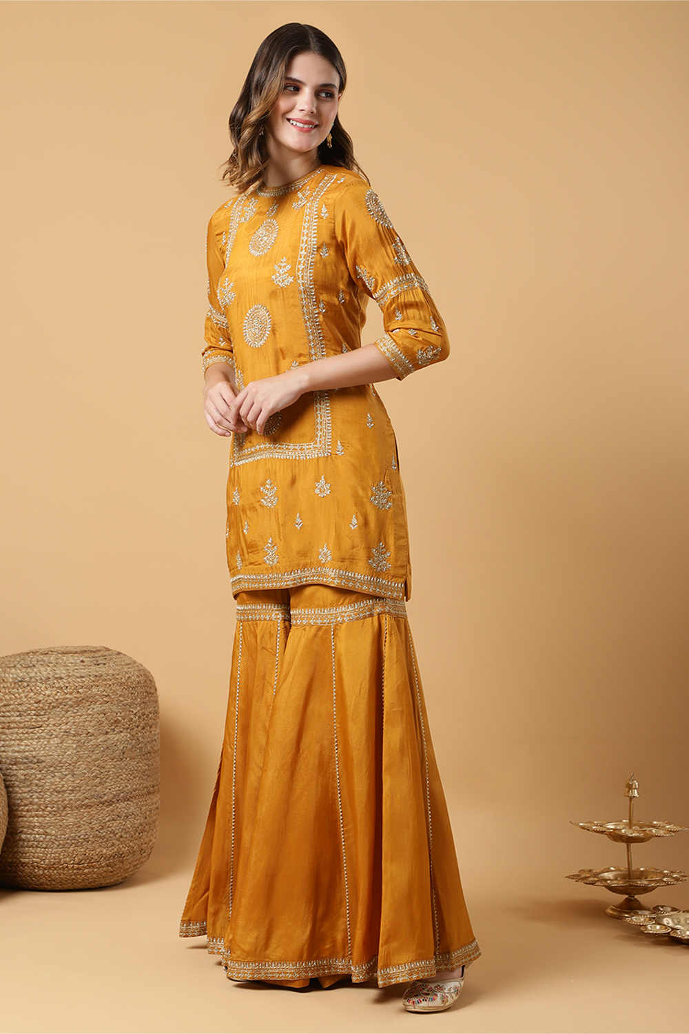 Chandrika Gharara Set