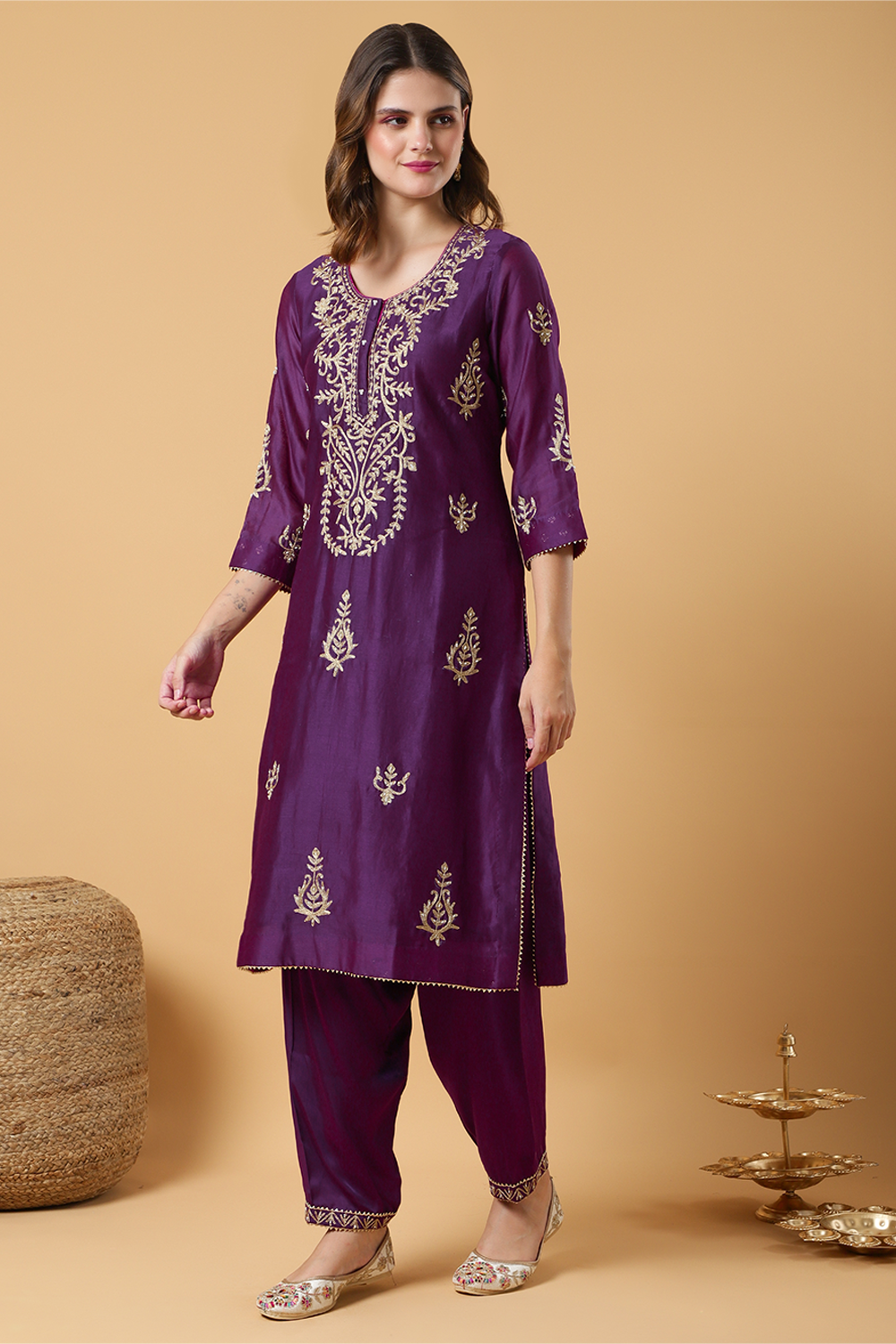 Noorani kurta & salwar set