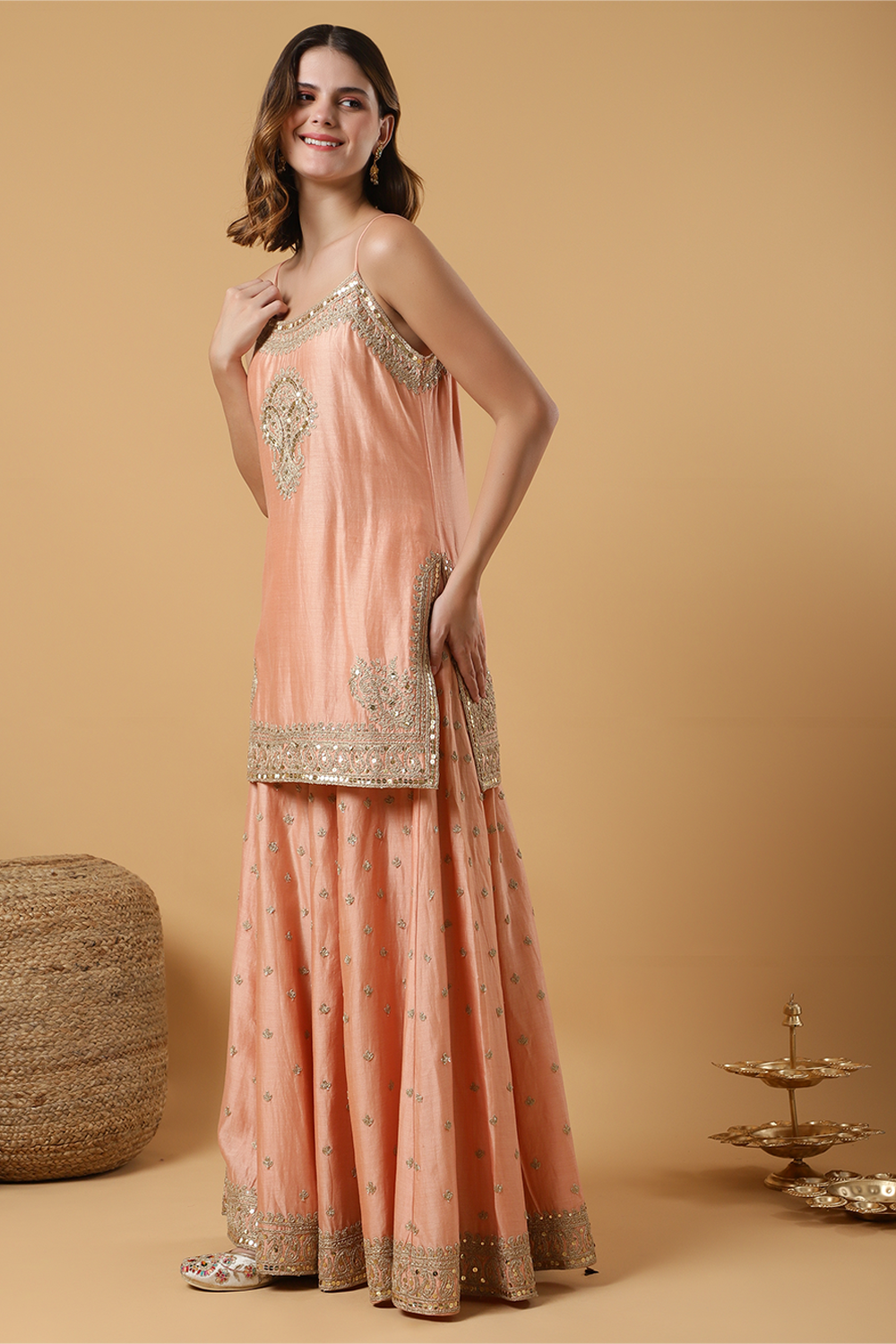 Parizaad sharara set